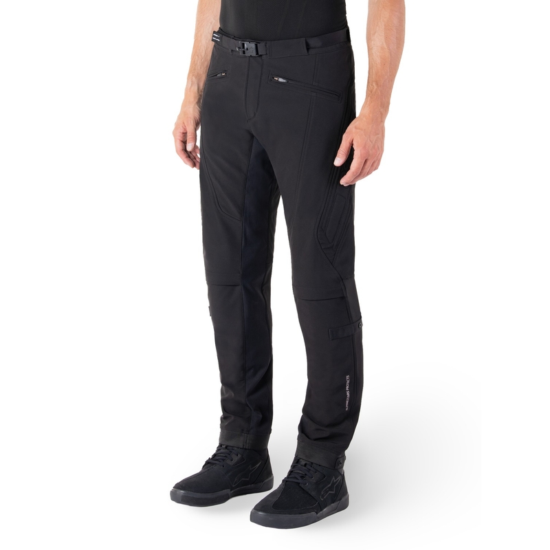 Črne motoristične hlače Alpinestars Alden