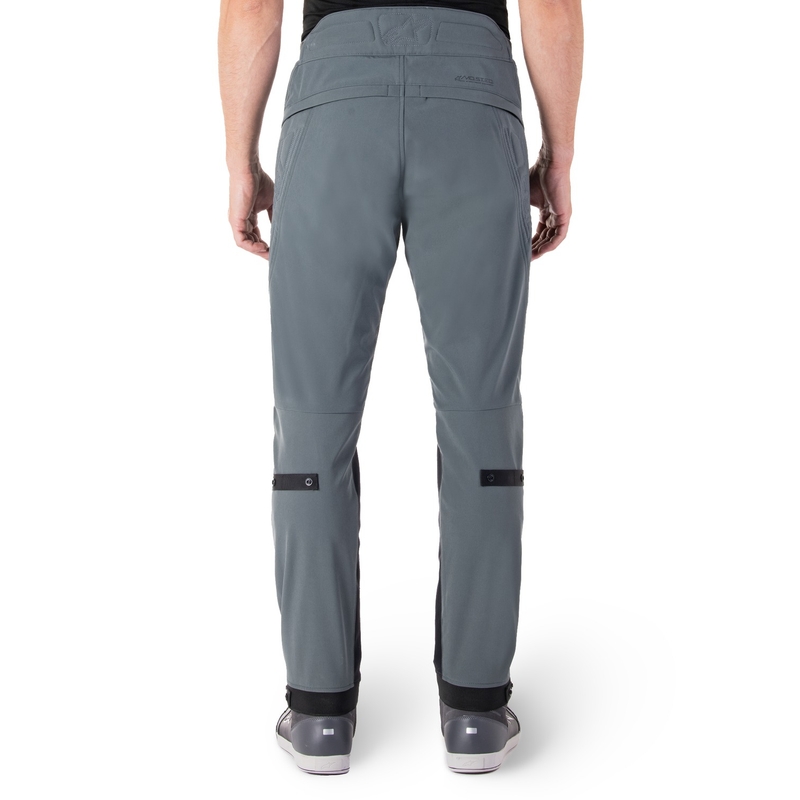 Motoristične hlače Alpinestars Alden sive