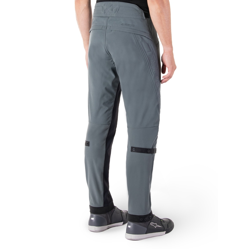 Motoristične hlače Alpinestars Alden sive