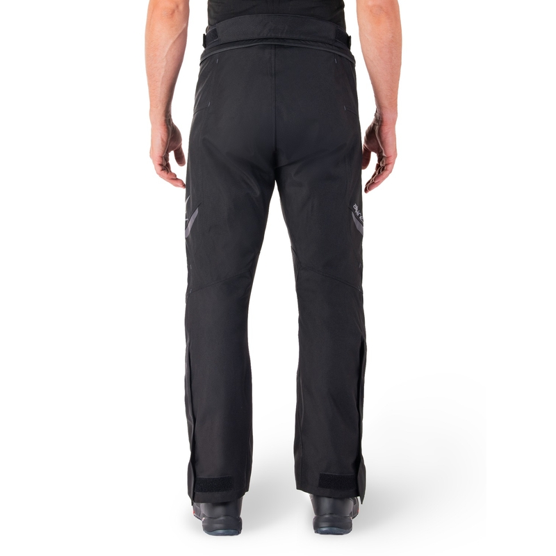 Črne nepremočljive motoristične hlače Alpinestars ST-1