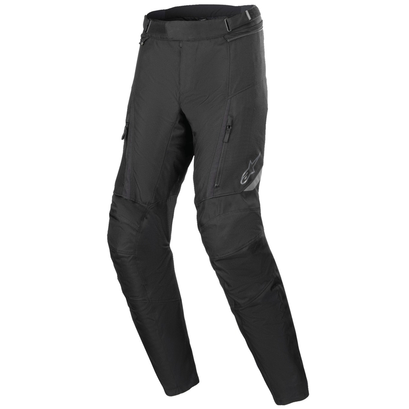Črne nepremočljive motoristične hlače Alpinestars ST-1