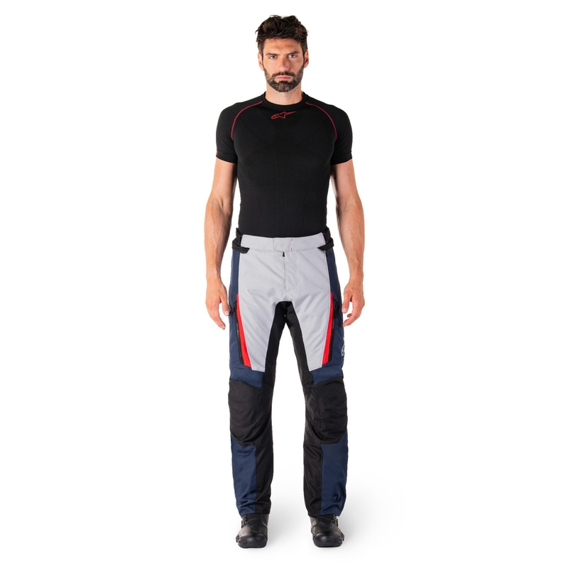 Alpinestars ST-1 nepremočljive motoristične hlače modro-črno-rdeče