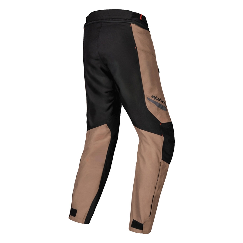 Alpinestars ST-1 nepremočljive motoristične hlače kaki-peščeno-črne-fluo rdeče