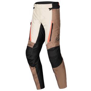 Alpinestars ST-1 nepremočljive motoristične hlače kaki-peščeno-črne-fluo rdeče