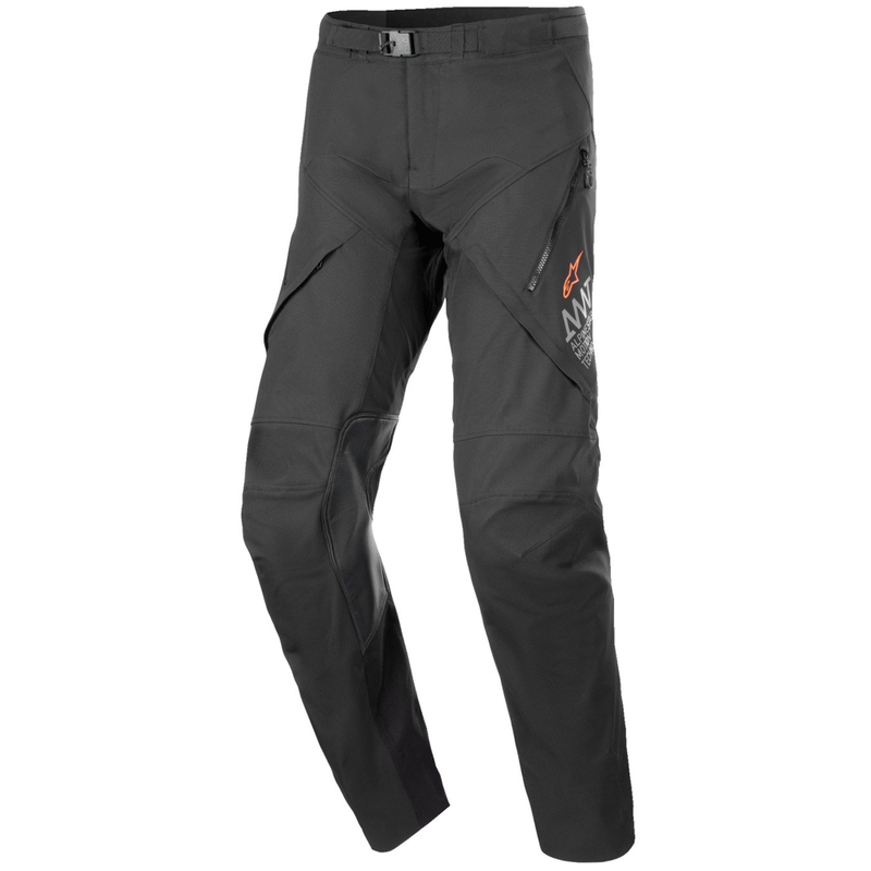 Črne motoristične kratke hlače Alpinestars AMT-8 Stretch Drystar XF