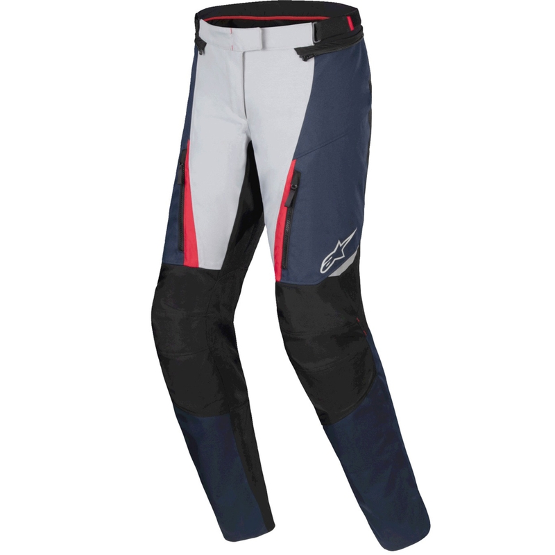 Ženske Alpinestars Stella ST-1 Waterproof motoristične hlače modro-črno-rdeče