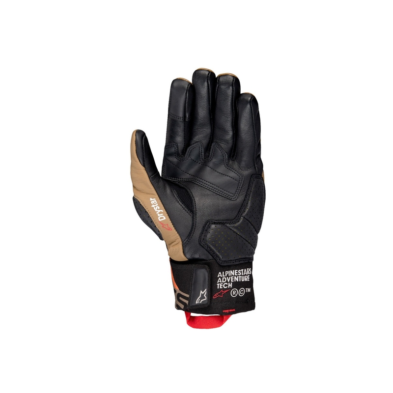 Motoristične rokavice Alpinestars Belize 3 Drystar črno-rjave