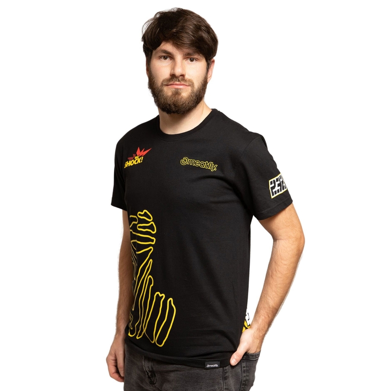 Majica Meatfly Big Shock Dakar črna