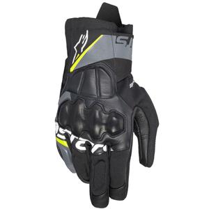 Alpinestars Corozal 3 Drystar motoristične rokavice črno-sivo-fluo rumene