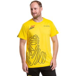 Majica Meatfly Big Shock Dakar rumena