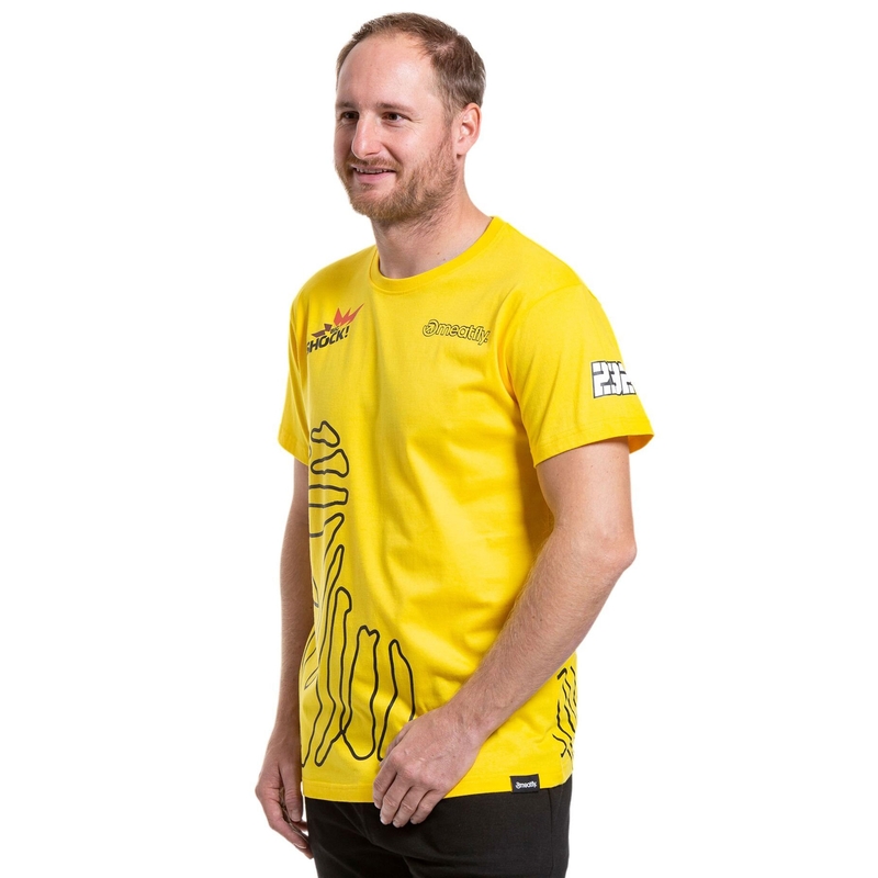 Majica Meatfly Big Shock Dakar rumena