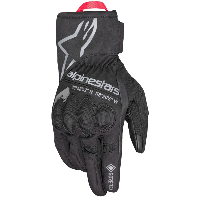 Črne motoristične rokavice Alpinestars Crestone Gore-Tex