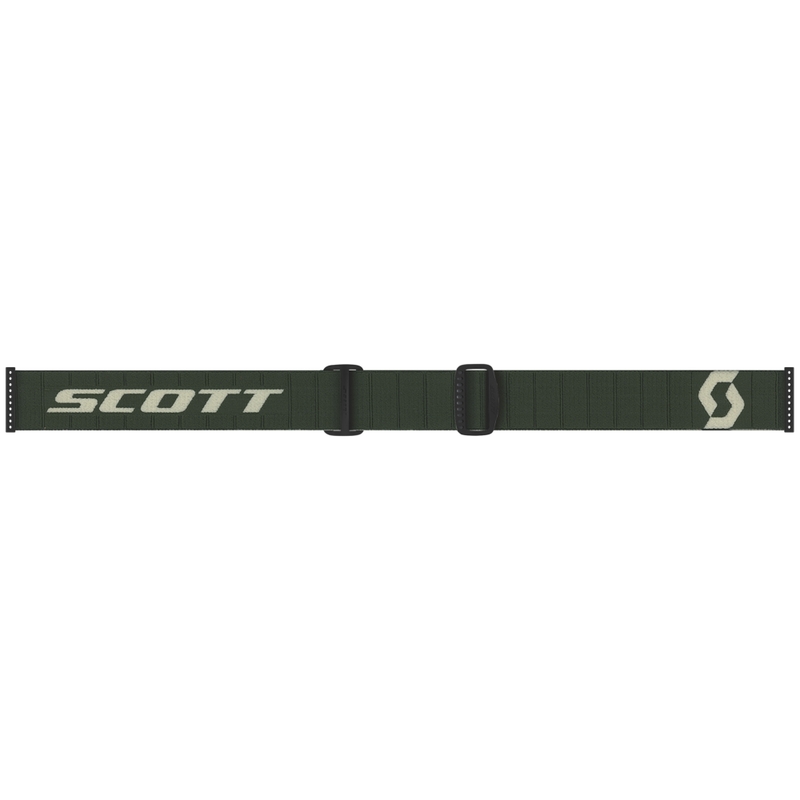 Motokros očala SCOTT Fury Enduro kaki s prozornim pleksi steklom