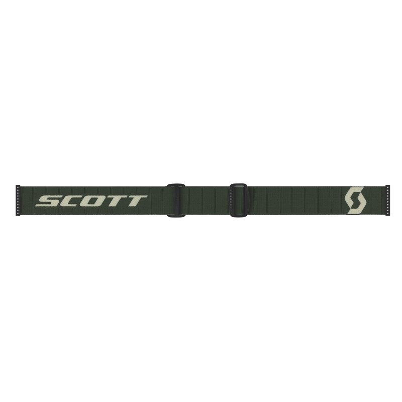 Motokros očala SCOTT Fury LS kaki s sivim pleksi steklom