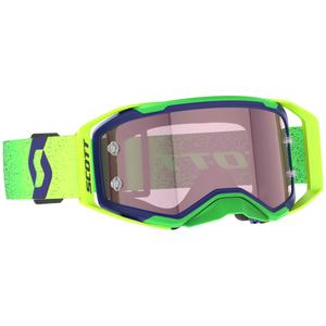Motokros očala SCOTT Prospect 2.0 AMP vijolično-fluo rumena z roza pleksi steklom