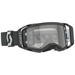Motokros očala SCOTT Prospect 2.0 LS črno-bela s svetlobo občutljivim pleksi steklom