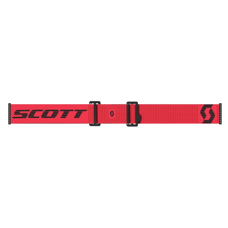 Motokros očala SCOTT Prospect 2.0 rdeče-črna s srebrnim pleksi steklom