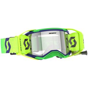 Motokros očala SCOTT Prospect 2.0 WFS Purple-Fluo Yellow s prozornim pleksi steklom