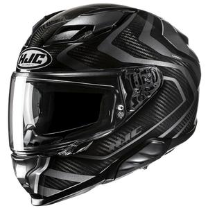 Celoobrazna motoristična čelada HJC F71 Carbon Nevio MC3H črno-siva