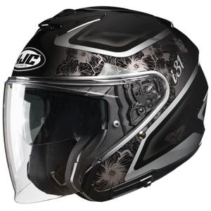 HJC i31 Iona MC5 odprta motoristična čelada črno-siva