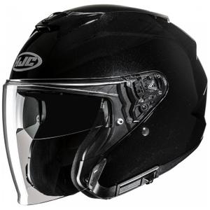 Odprta motoristična čelada HJC i31 Solid metalic black