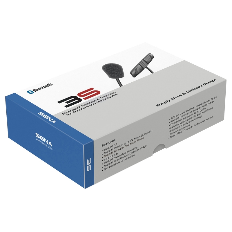 Bluetooth domofon SENA 3S za integralne čelade, vključno z mikrofonom razprodaja