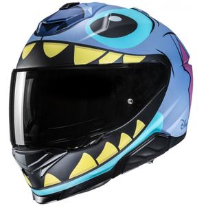 Integralna motoristična čelada HJC i71Stitch Disney MC2SF modro-vijolična