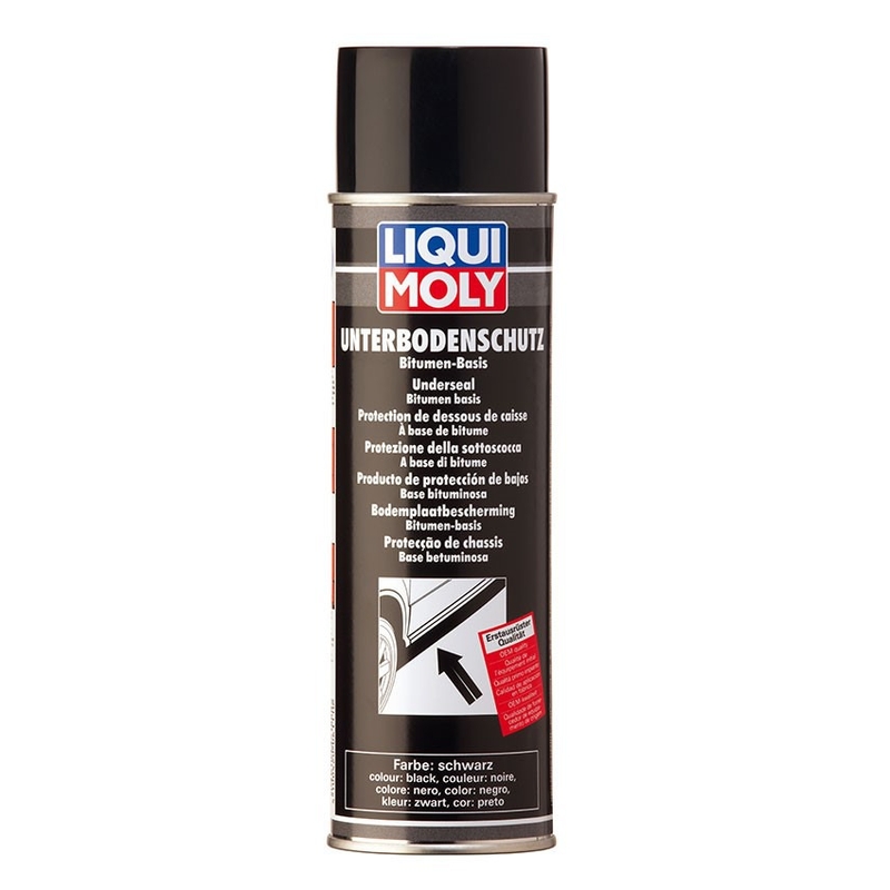 Zaščitni sprej, ki ga ni mogoče ponovno barvati, Liqui Moly črna 500 ml