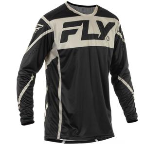 Motokros majica FLY Racing Lite črno-siva