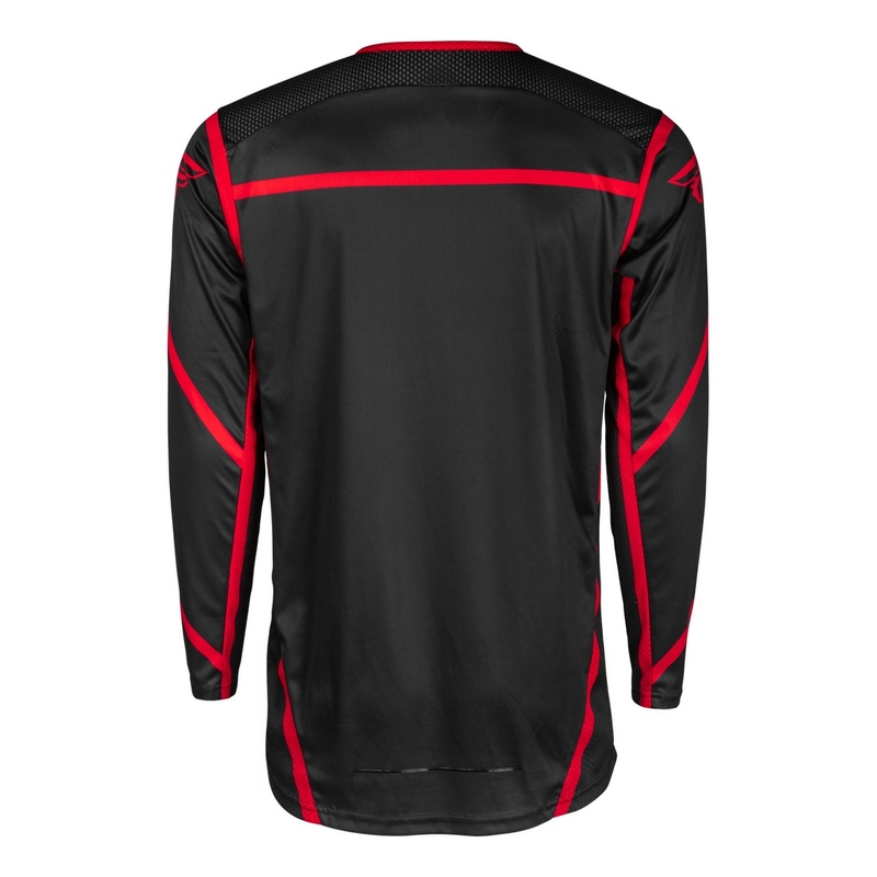 Motokros dres FLY Racing Lite črno-rdeč