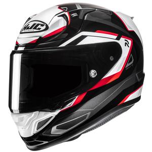HJC RPHA 12 Brels MC1 črno-belo-rdeča integralna motoristična čelada