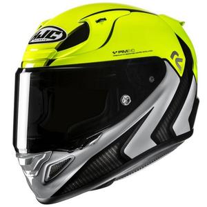 Integralna motoristična čelada HJC RPHA 12 Kos MC3H fluo zeleno-sivo-črna