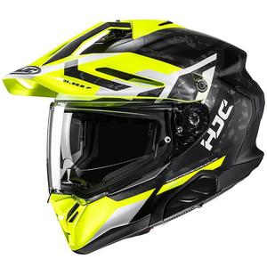Enduro motoristična čelada HJC RPHA 60 Dakar MC3HSF fluo rumeno-črna