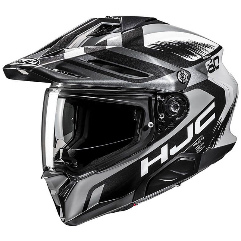Enduro motoristična čelada HJC RPHA 60 Quid MC5 sivo-črno-bela