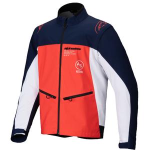 Alpinestars Lite Dura Softshell modro-oranžno-bela softshell jakna