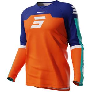 Otroška majica za motokros Shot Iron orange razprodaja