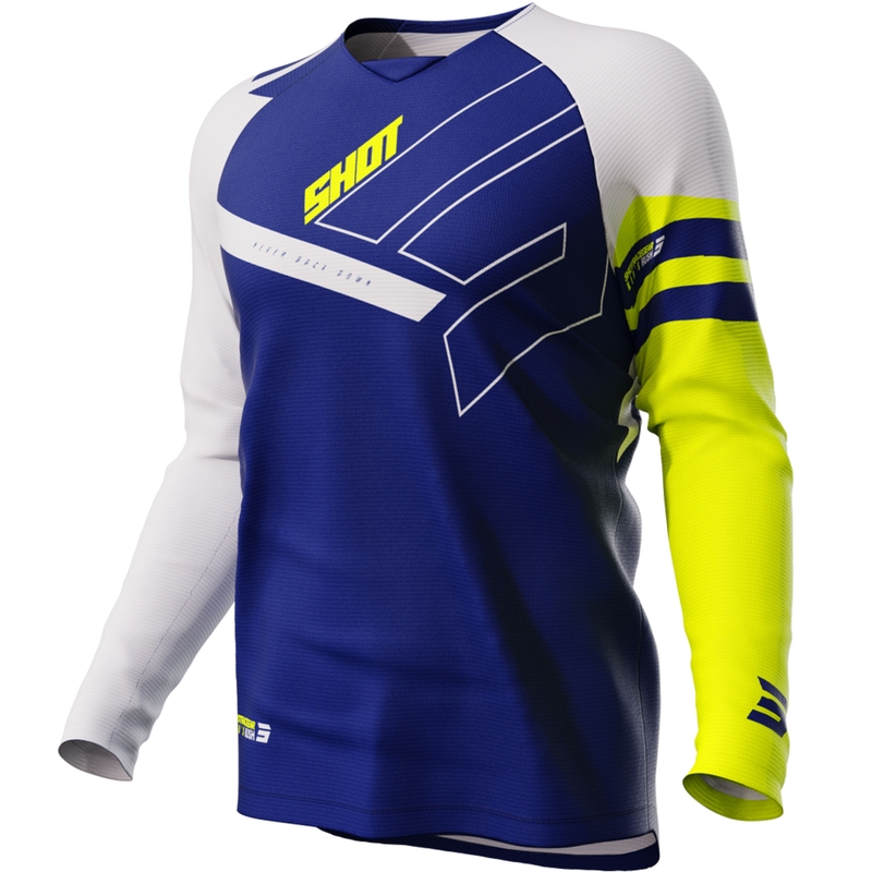 Otroška majica za motokros Shot Rush blue razprodaja