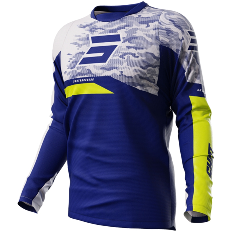 Motokros majica Shot Matrix blue razprodaja