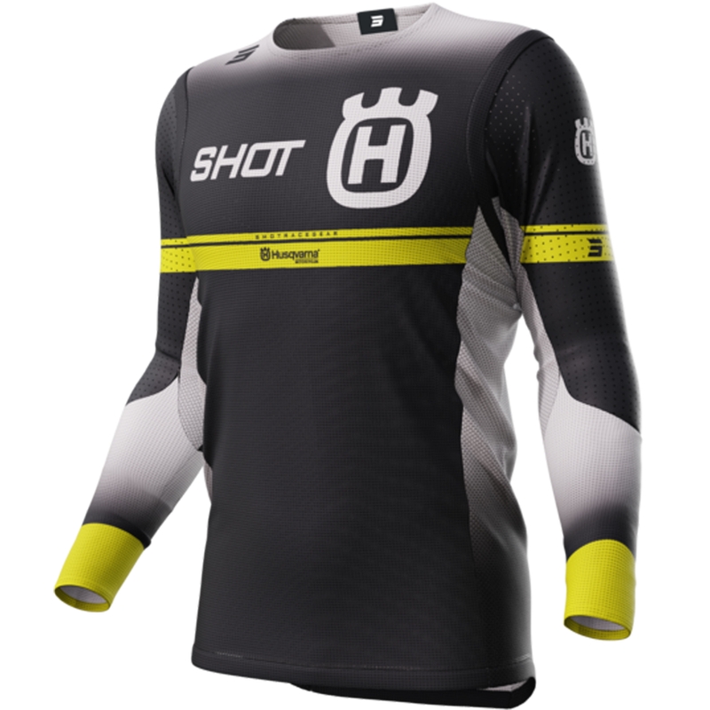 Motokros dres Shot Aerolite Husqvarna LE črn prodam razprodaja