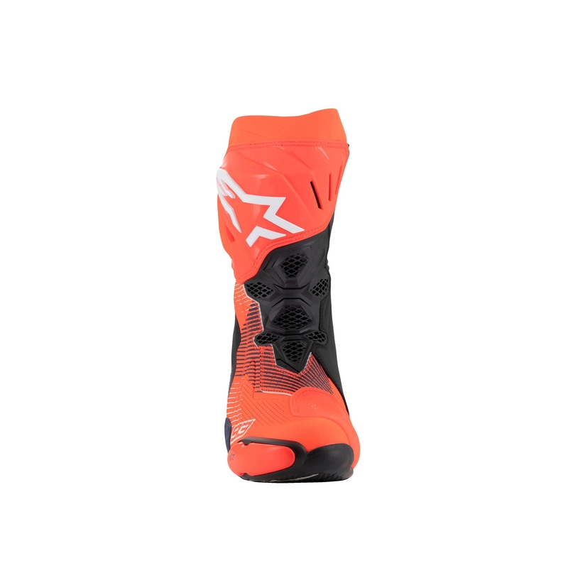 Motoristični škornji Alpinestars Supertech R Vented Limited Edition MM93 Marc Marquez Fluo Red-Blue-Black