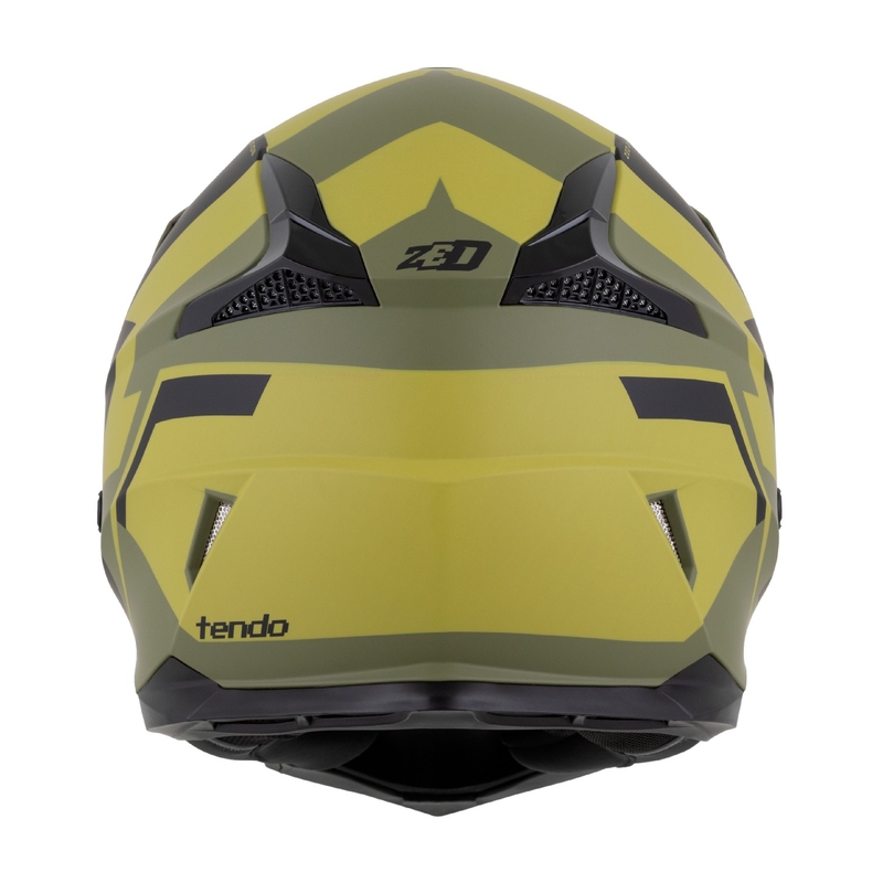 Otroška motokros čelada ZED X1.9 Tendo temno zelena-svetlo zelena