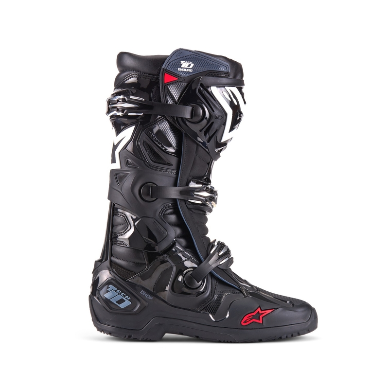 Črni motoristični škornji Alpinestars Tech 10 Enduro