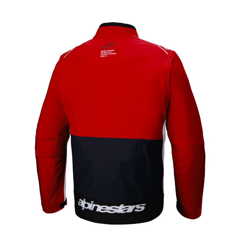 Alpinestars Lite Dura Softshell jakna črno-rdeče-bela