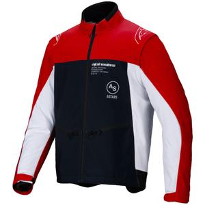 Alpinestars Lite Dura Softshell jakna črno-rdeče-bela