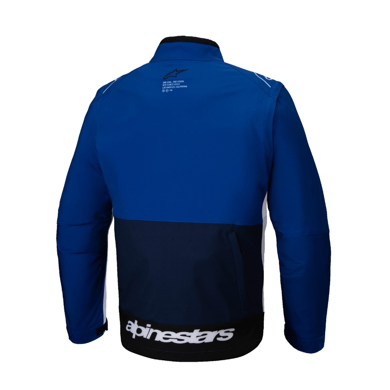 Softshell jakna Alpinestars Lite Dura Softshell modro-bela