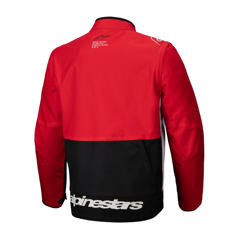 Alpinestars PRO-Dura jakna črno-rdeče-bela