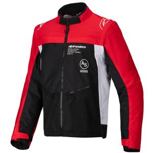 Alpinestars PRO-Dura jakna črno-rdeče-bela