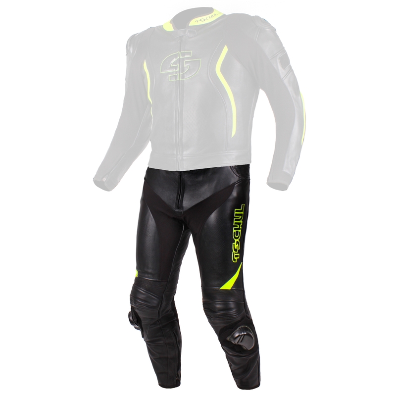 Moške hlače Tschul 535 black-fluo yellow - razprodaja