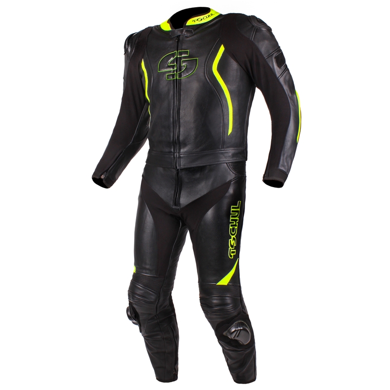 Moške hlače Tschul 535 black-fluo yellow - razprodaja