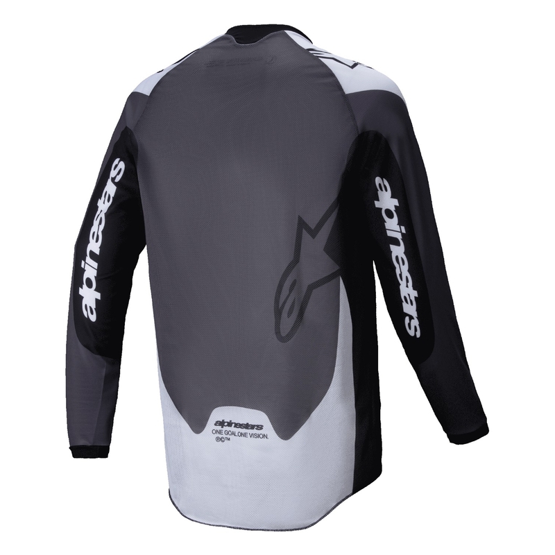 Alpinestars PRO-Dura motokros dres črno-bel
